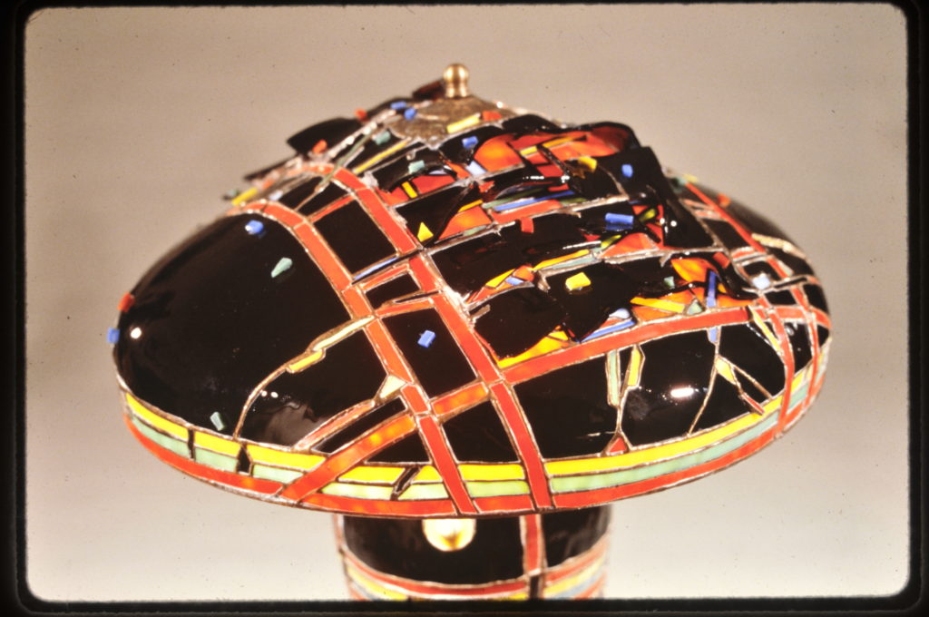 Close up of Fiesta Lamp Shade 1984
